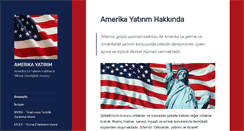 Desktop Screenshot of amerika-yatirim.com