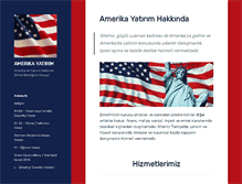Tablet Screenshot of amerika-yatirim.com